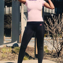 KAIRO Leggings Pink Logo